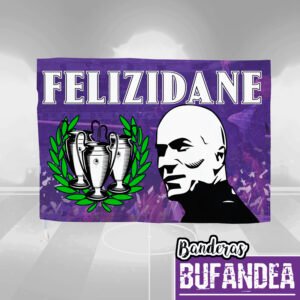 bandera madrid felizidane