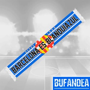 Bufanda Barcelona es Blanquiazul