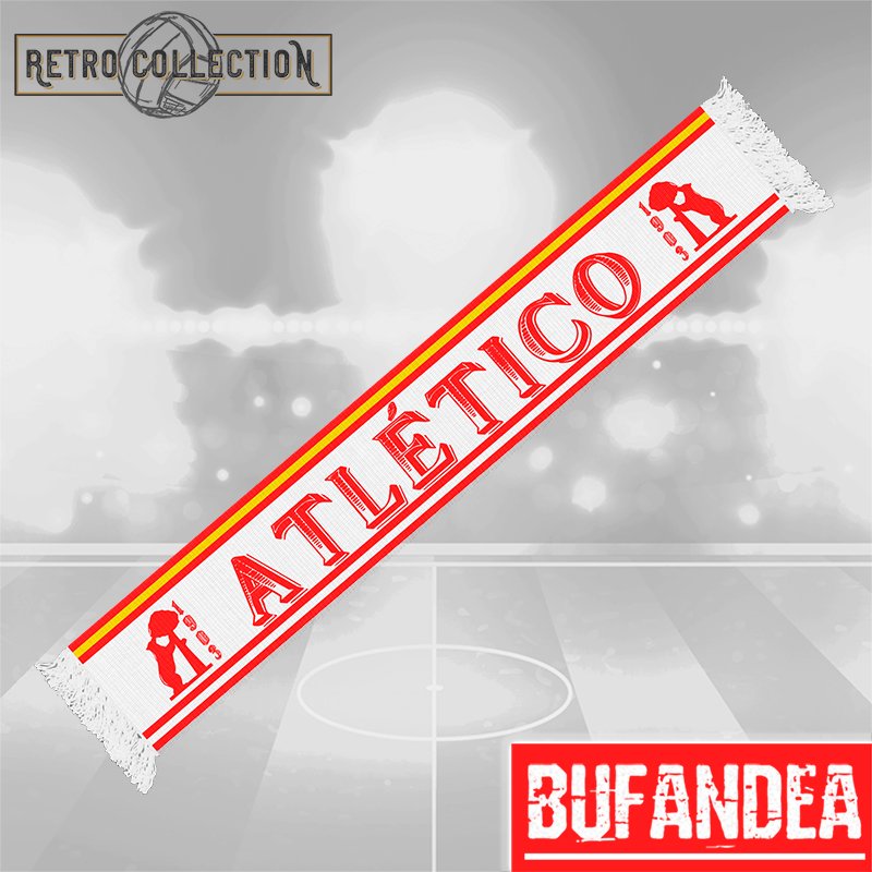 Bufanda Retro Atlético