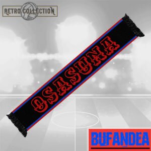 bufanda osasuna retro vintage