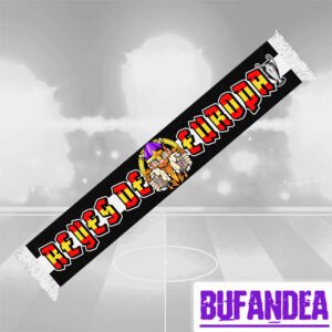 Bufanda Madrid Reyes de Europa