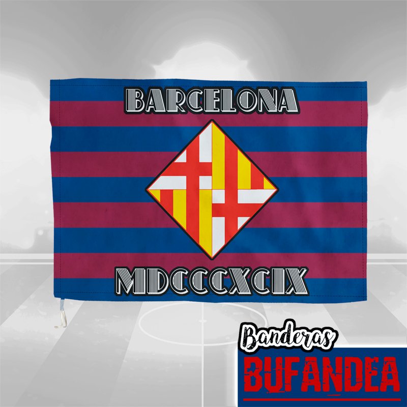 Bandera Barcelona MDCCCXCIX