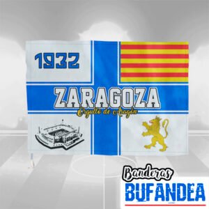 Bandera Zaragoza Orgullo de Aragón