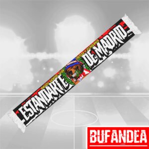 Bufanda Atlético Estandarte de Madrid