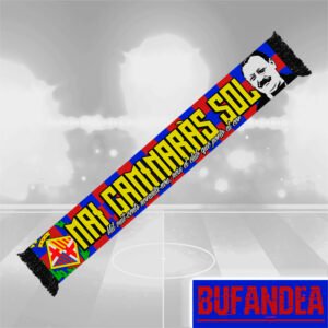 Bufanda Barcelona Mai caminaràs sol
