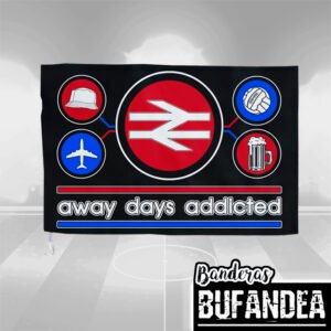 Bandera Away Days Azulgrana