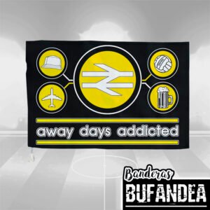 Bandera Away Days Amarilla