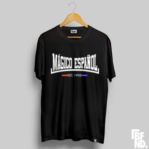 Camiseta Español Mágico Negra