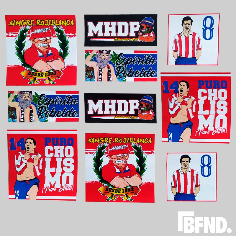 Stickers Atlético