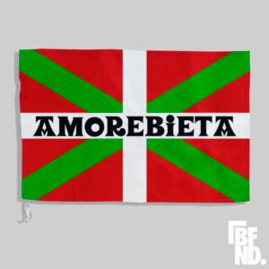 Bandera Amorebieta Ikurriña Verde