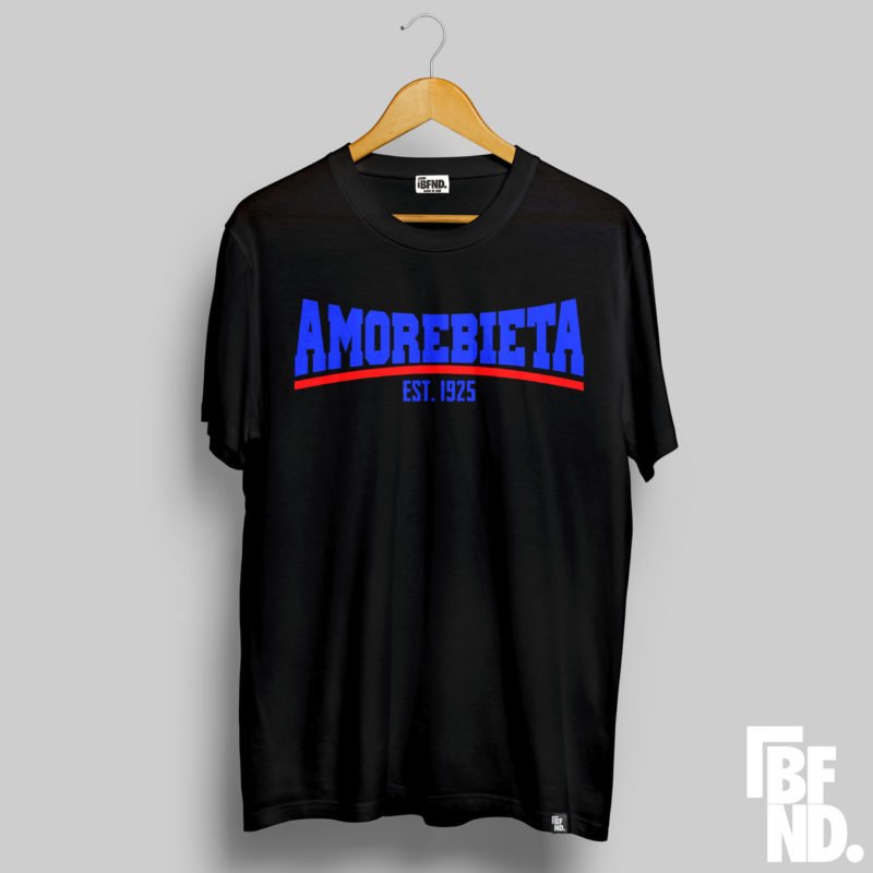 Camiseta Amorebieta 1925 Negra