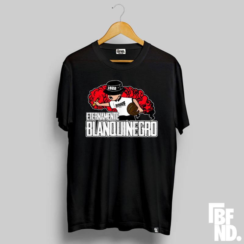 Camiseta Burgos Blanquinegro