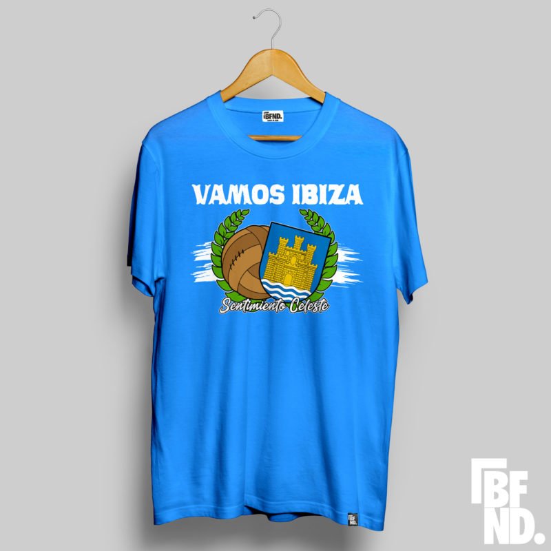 Camiseta Ibiza Vamos Celeste