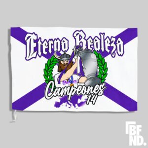 Bandera Madrid Campeones 14