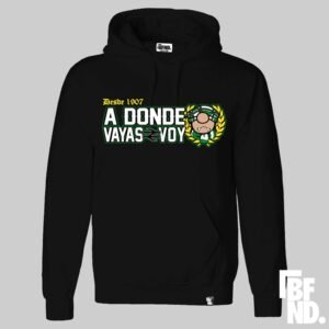 Sudadera Betis Donde vayas voy