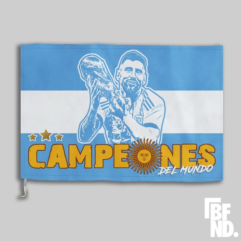 Bandera Argentina Campeones