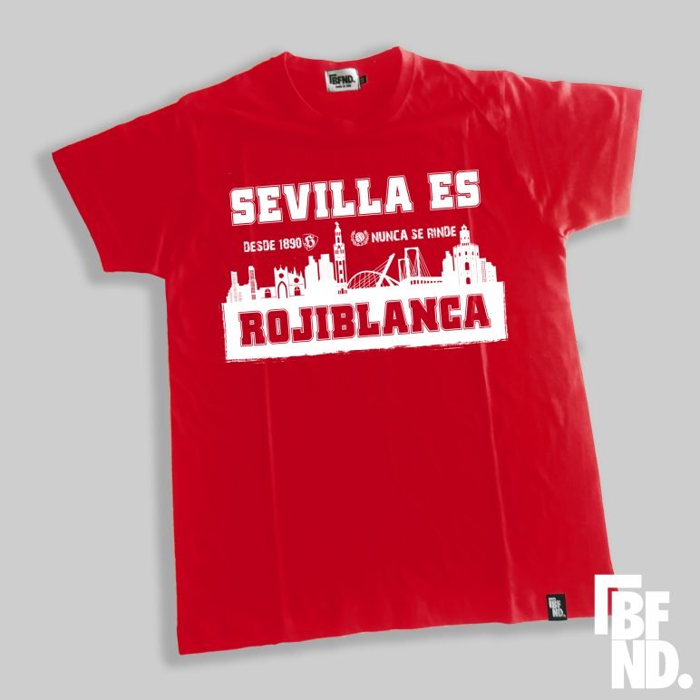 Camiseta Sevilla Rojiblanca