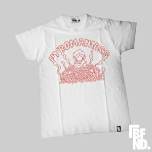 Camiseta Casual Pyromaniacs