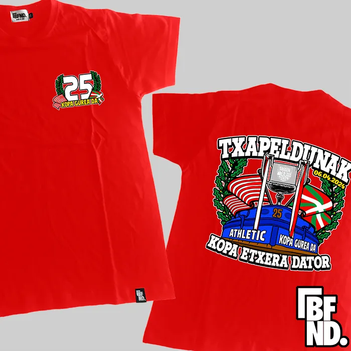 Camiseta Athletic Txapeldunak 2024