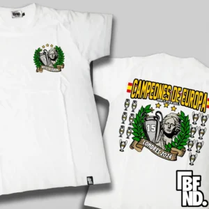 Camiseta Madrid Campeones Europa