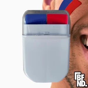 Pintacaras Azul Rojo