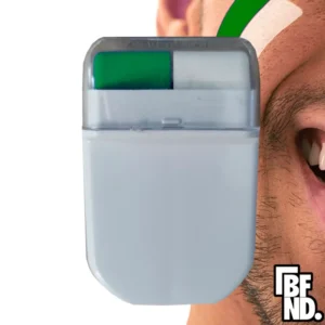 Pintacaras Verde Blanco