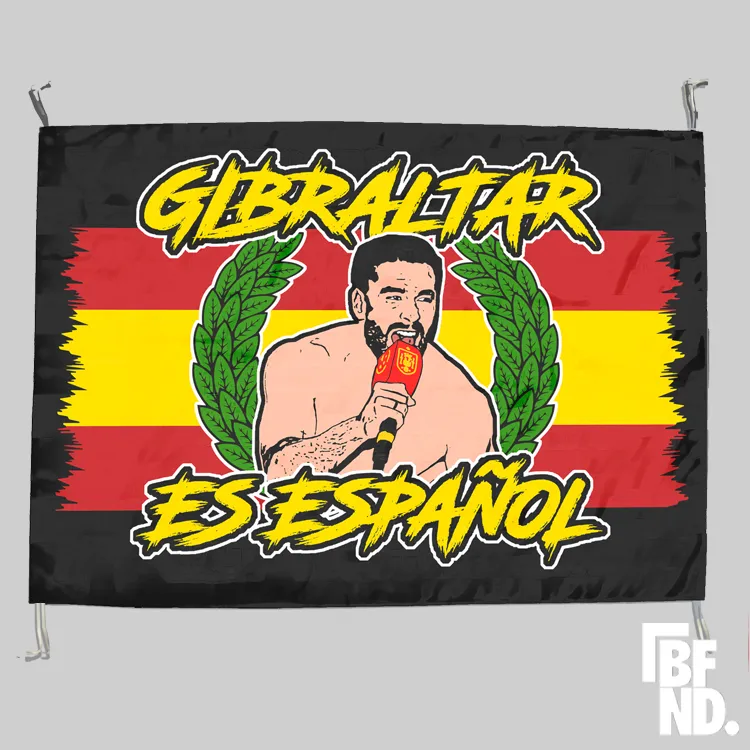 Bandera España Gibraltar