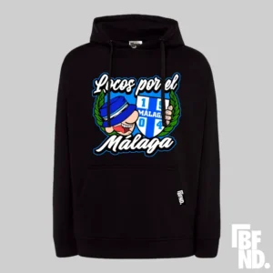 SUDADERA MALAGA LOCOS