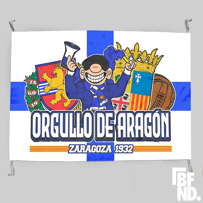 Bandera Zaragoza Aragón