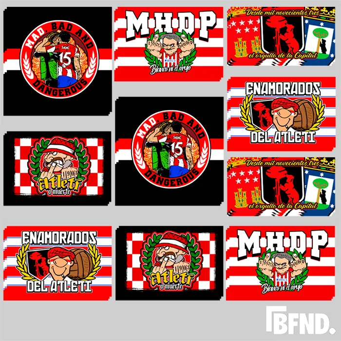 Stickers Atlético 2