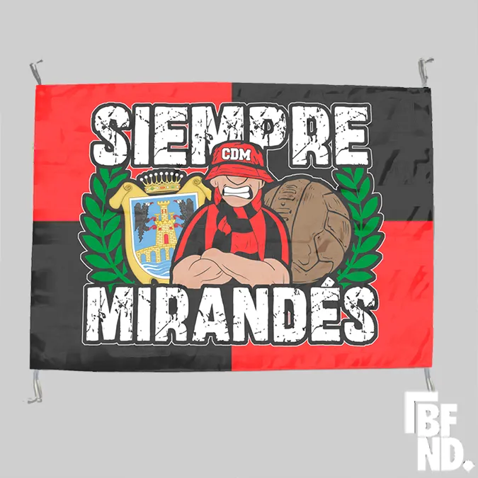 Bandera Mirandés Siempre