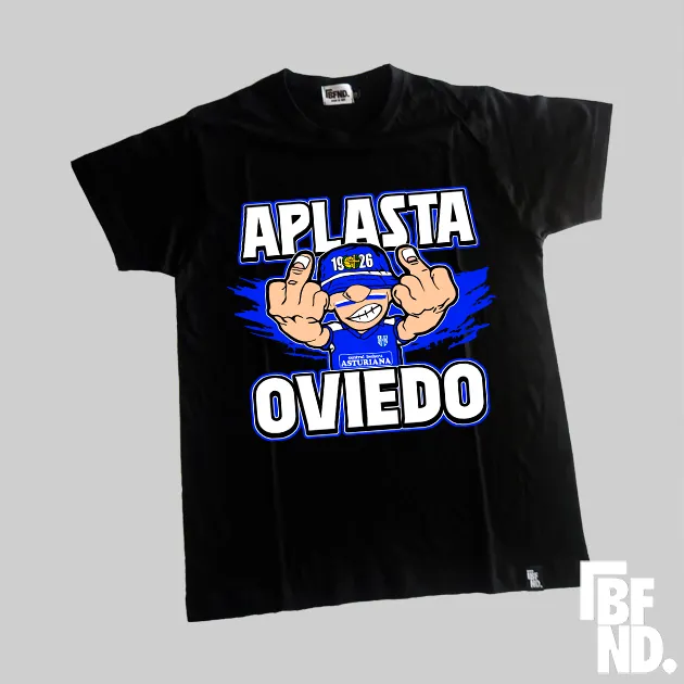 Camiseta Oviedo Aplasta