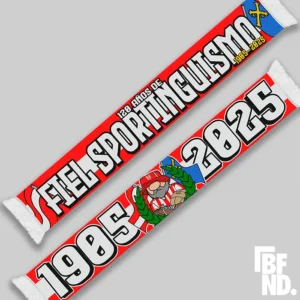 BUFANDA SPORTING 120 AÑOS