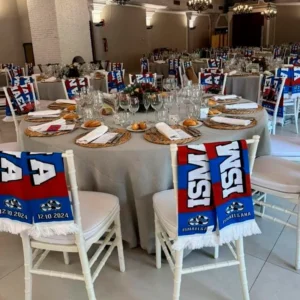 bufanda personalizada boda despedida evento