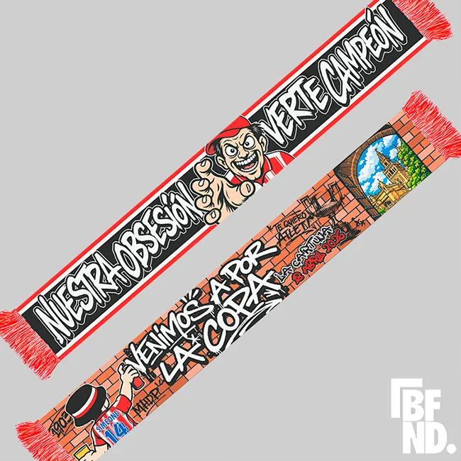 BUFANDA ATLETICO FINAL COPA