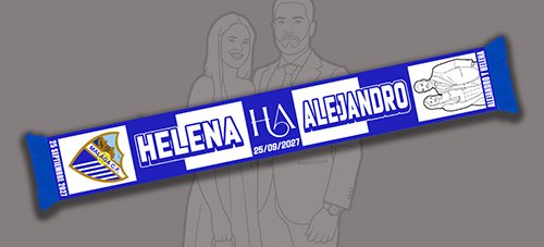 Pedido personalizado Helena Alejandro