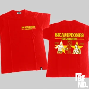 Camiseta España Bicampeones