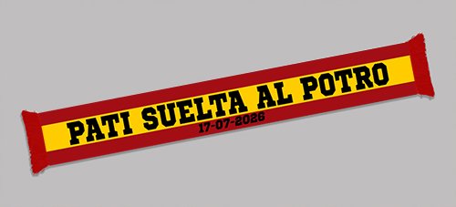 Pedido personalizado España Potro