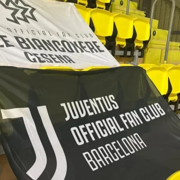 bandera personalizada juventus