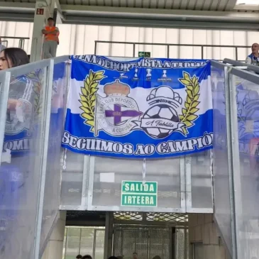 bandera personalizada azul y blanca