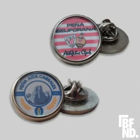 Pins redondos personalizados